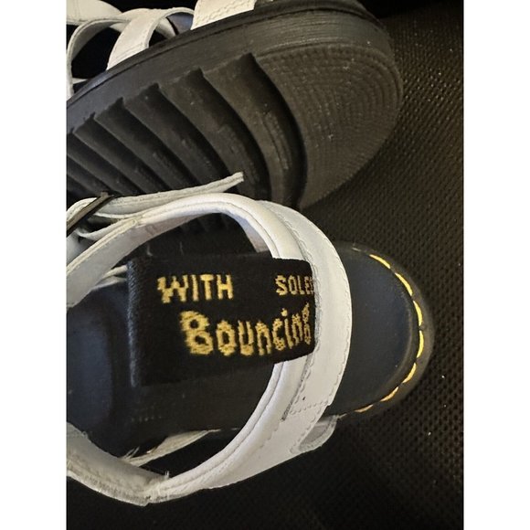 Dr Marten AirWair Blaire Sandals White Strap Women’s US 9/EU 41 - Picture 3 of 5